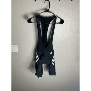 Adidas Padded Cycling Bib Shorts Black White GK6157 Women’s Size Small $120